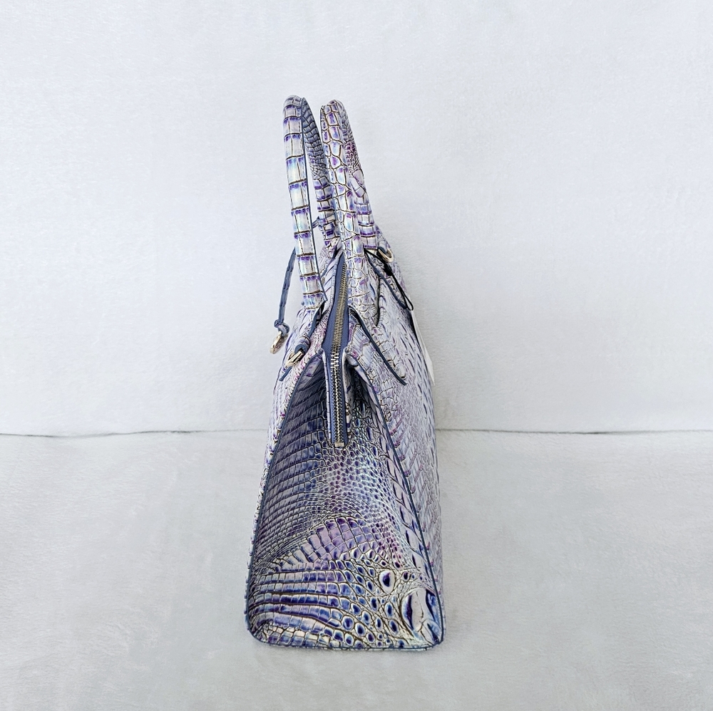NWT Brahmin HARMONIOUS Large Caroline w/ Veronica Wallet !!GORGEOUS IRIDESCENT!! - Picture 4 of 16